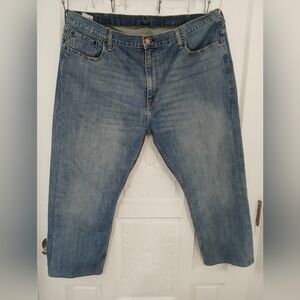 Levi's 569 Men's Jeans Loose Straight Fit Classic Hi-Rise Pants Denim Blue Sz.42